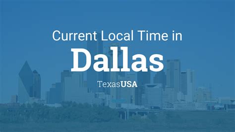 Dallas time zone
