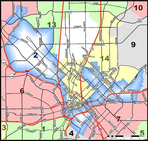Dallas zoning map